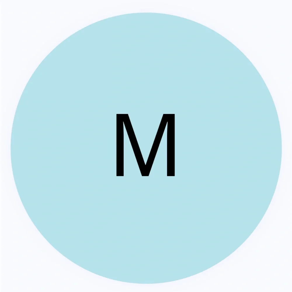 30 STICKERS - 2” ROUND - SIZE M LABELS